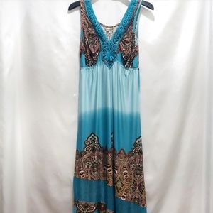 One World Maxi Dress Size Small